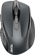 TECKNET Wireless Mouse (2.4G & BT5.0/3.0) Silent 4800 DPI Computer USB