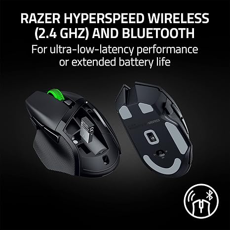 Razer Basilisk V3 X HyperSpeed Customizable Wireless Gaming Mouse