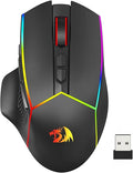 Redragon Wireless Gaming Mouse, Tri-Mode 2.4G/USB-C/Bluetooth