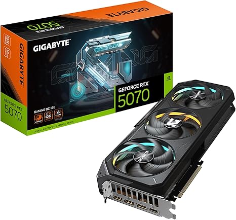 GIGABYTE GeForce RTX 5070 Gaming OC 12G Graphics Card