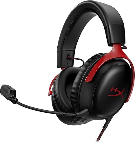 HyperX Cloud III – Wired Gaming Headset, PC, PS5, Xbox Series X|S